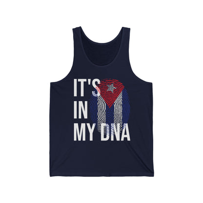 Cuba Its In My DNA Cuban Flag Shirt Man Cuban Tank Tops For Men Women