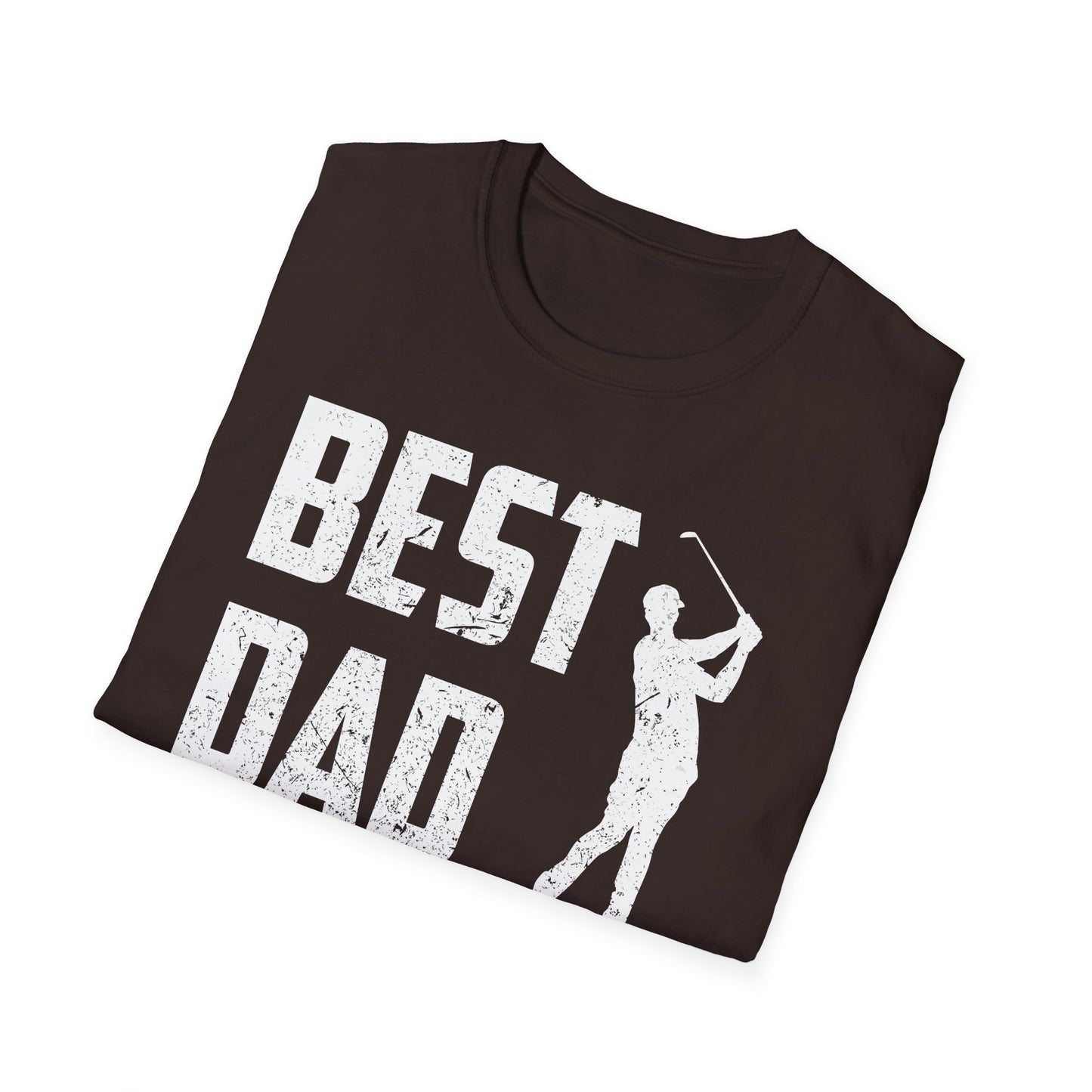 Best Dad by Par Fathers Day Daddy Golf Lover Golfer Gifts T-Shirt