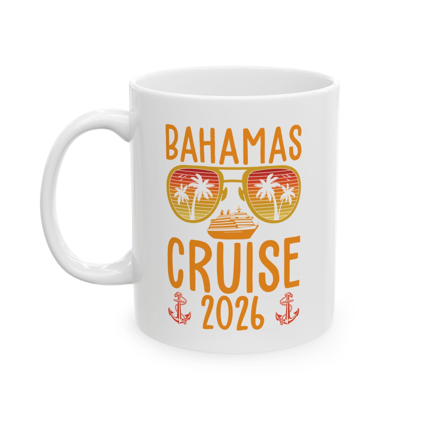 Bahamas Cruise 2026 Vacation Trip Matching Family Group Coffee Mug For Men Women