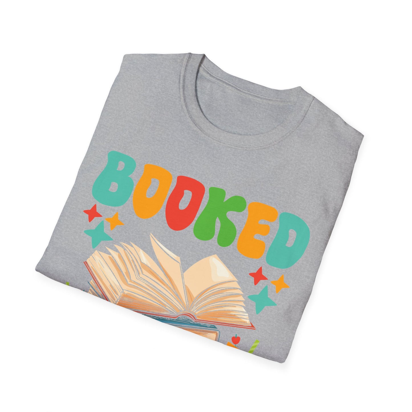 Funny Booked for the Summer Bookish Book Lover T-Shirt For Men Women Kids T-Shirt