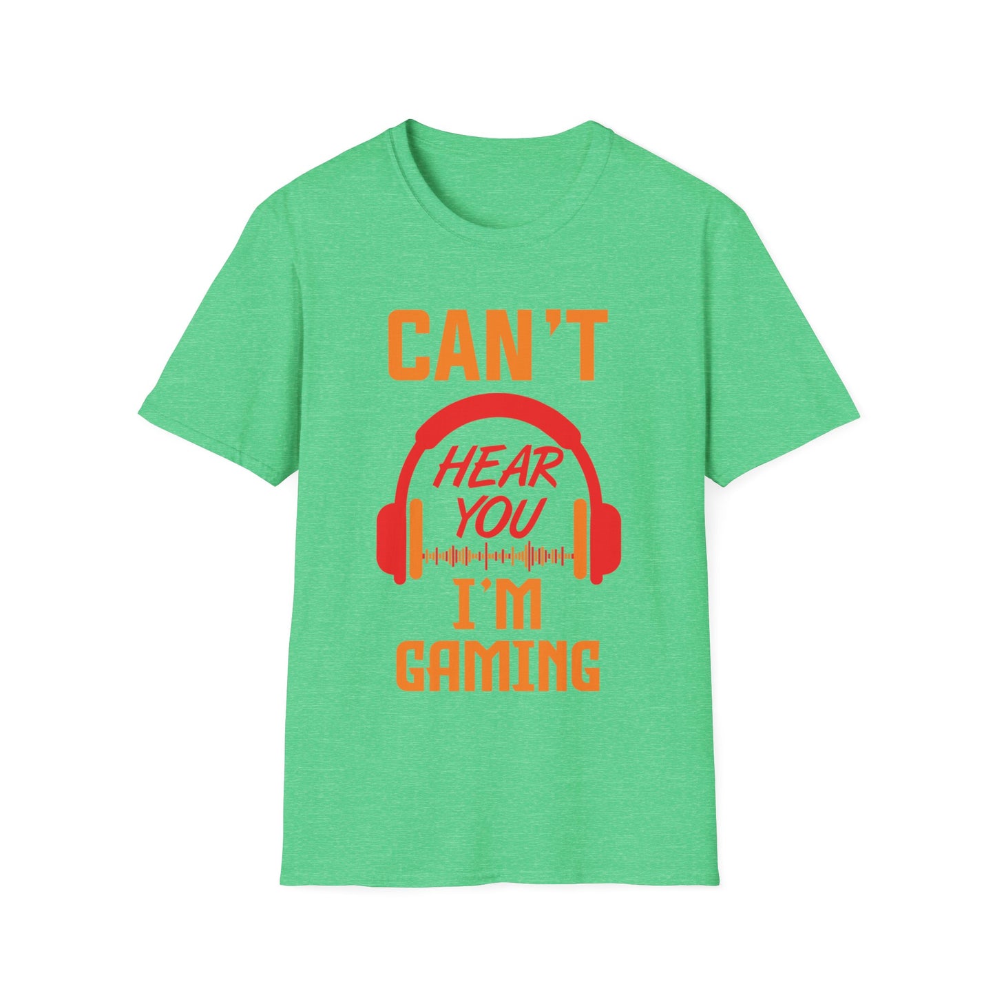 Funny Can't Hear You I'm Gaming Gamer Gift Headset T-Shirt Men Women Kids