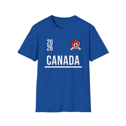 Canada Soccer Tee Flag Football Shirt Gift 2026 T-Shirt
