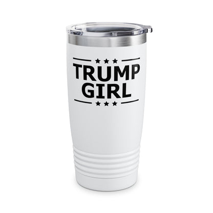 Cute Trump Girl Republican US Flag 2024 Vintage Vote Tumbler