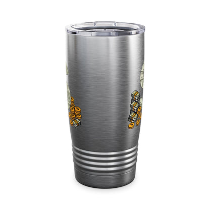 Cool As Dollar Bill Dollar Sign $$ Gift Tumbler For Men Women Tumbler