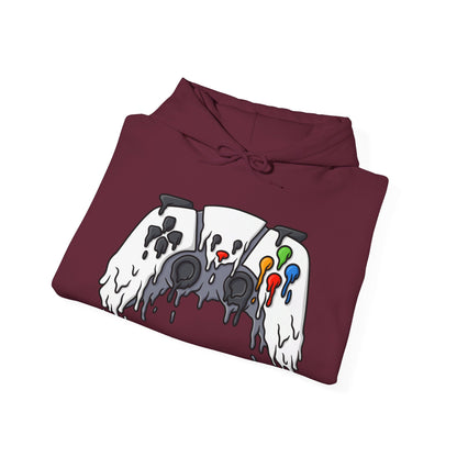 Melting Gaming Console Halloween Gaming Controller Hoodie For Gamers