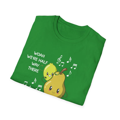 Funny Woah Lemon On A Pear Meme Unisex Softstyle T-Shirt for Teacher Foodie Travelers