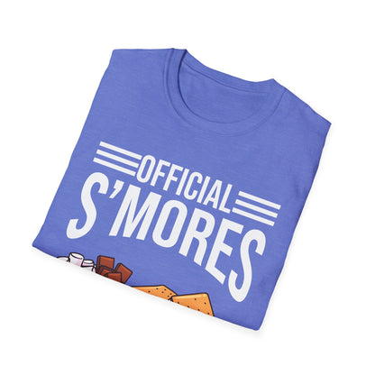 Funny Official Smores Taste Tester Smore Lover Food Foodie T Shirt Men Women