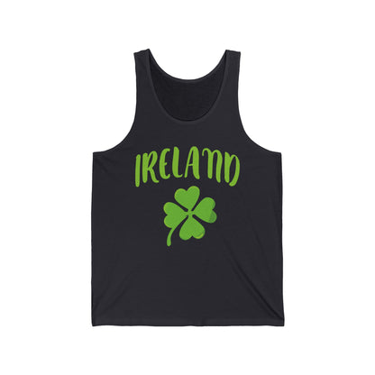 Ireland Shamrock St Patricks Day Clover Irish Tank Top For Men Women Tank Top