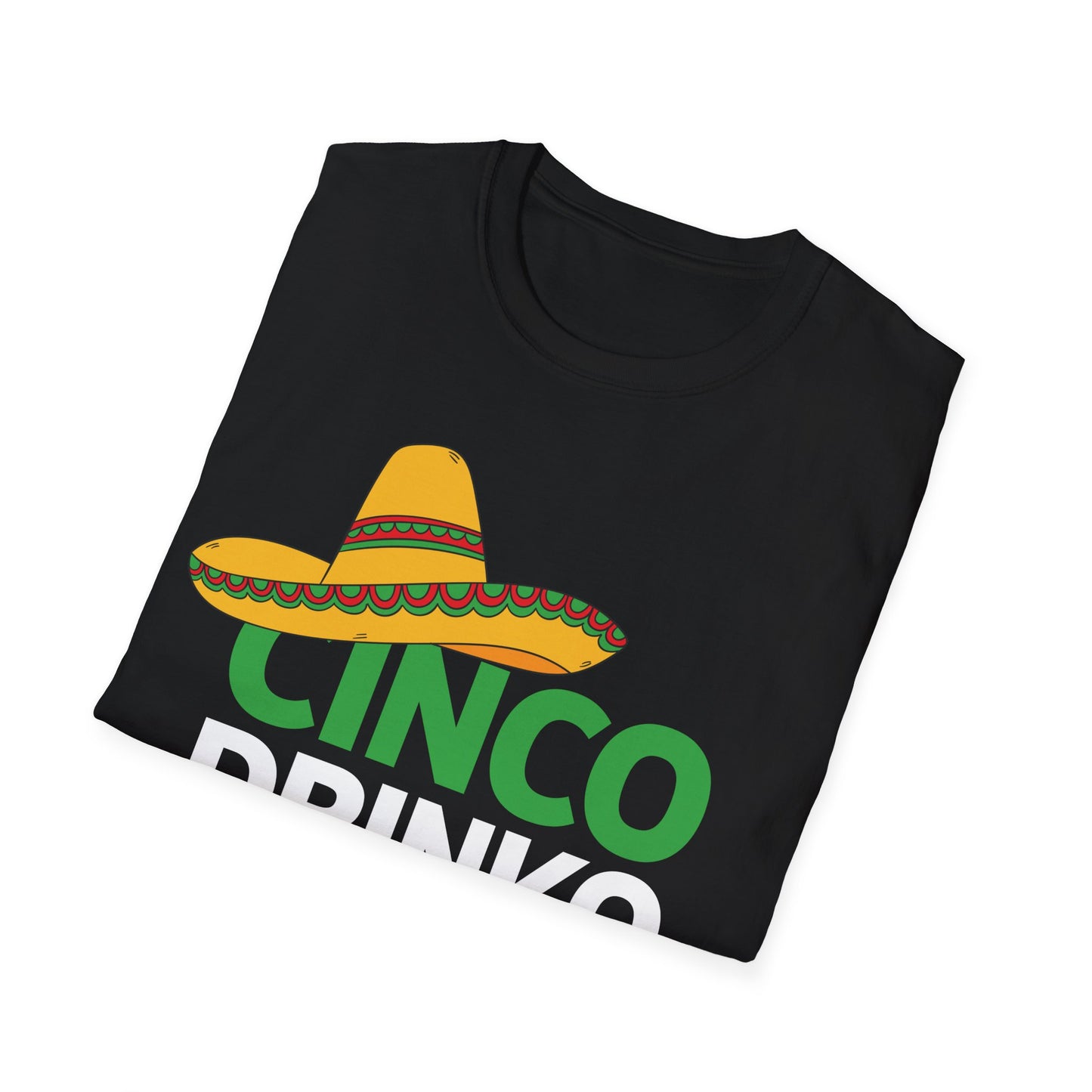 Funny Cinco Drinko Squad Party Mexican Fiesta Cinco de Mayo T-Shirt Men Women