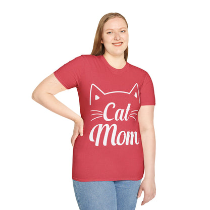 Funny Cat Mom Happy Mothers Day For Cat Lovers Family Matching T-Shirt