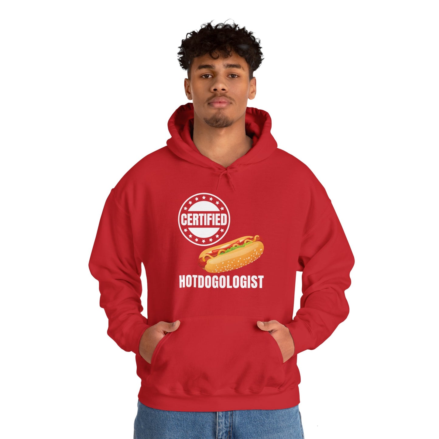 Certified Hotdogologist Hotdog Cool Sausage Hot Dog Lover Hoodie For Men Women Hoodie