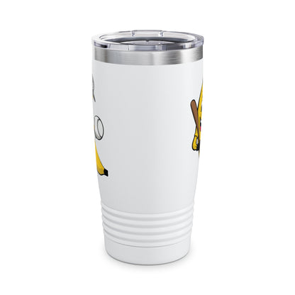 Funny Banana Playing Baseball Fruit Lover Baseball Player Tumbler For Men Women Tumbler