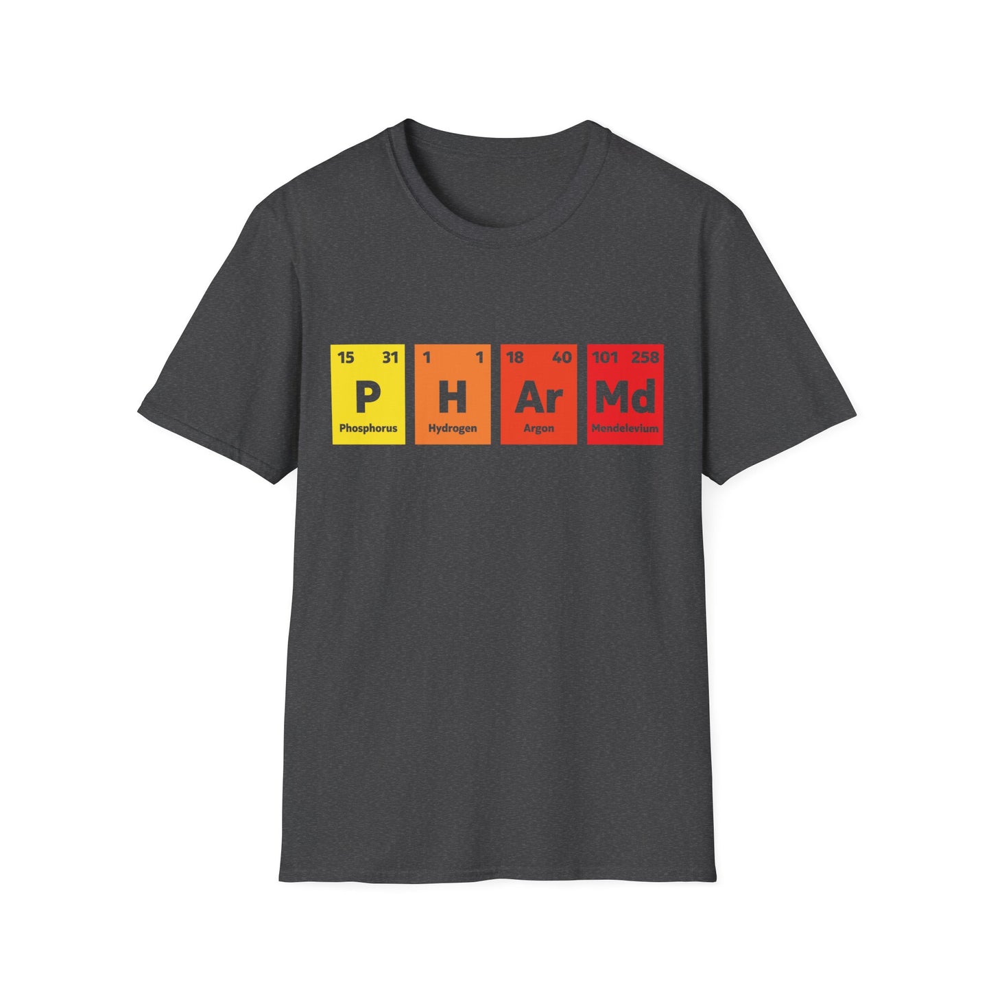 PharmD Pharmacy Graduate Pharmacy School Periodic Table Gift T-Shirt