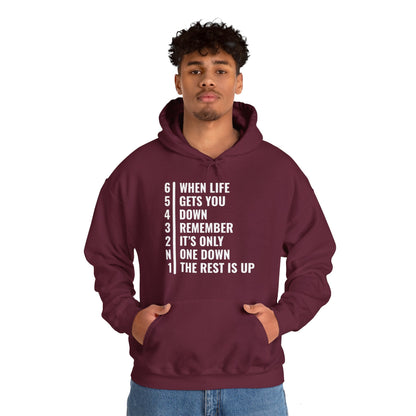 Funny Biker When Life Gets You Down Motorcycle Gear Rider Motercross Hoodie For Men Women Hoodie