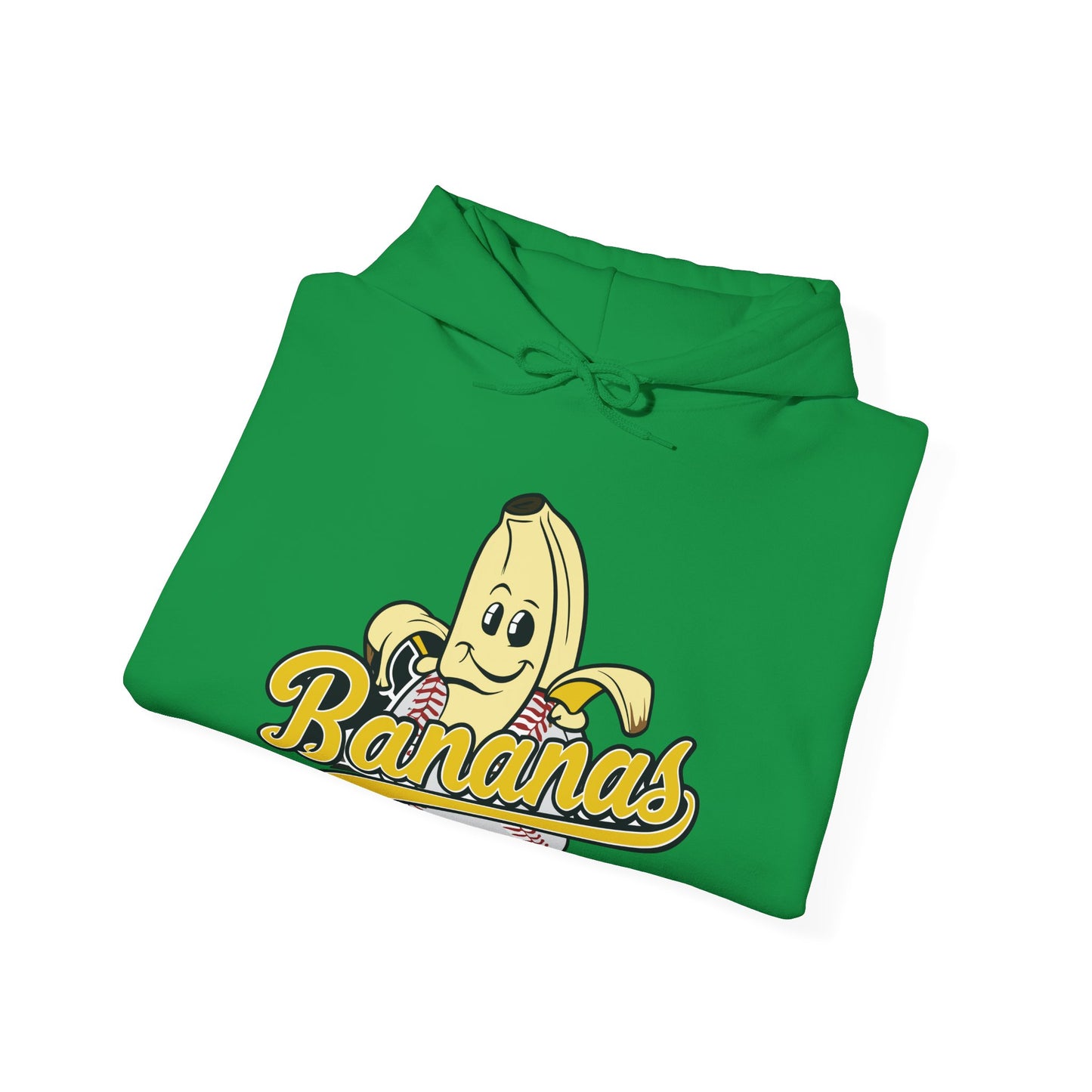 Funny Let's Go Bananas Baseball Hoodie For Baseball Lovers Men Women Hoodie