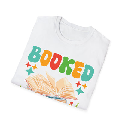 Funny Booked for the Summer Bookish Book Lover T-Shirt For Men Women Kids T-Shirt