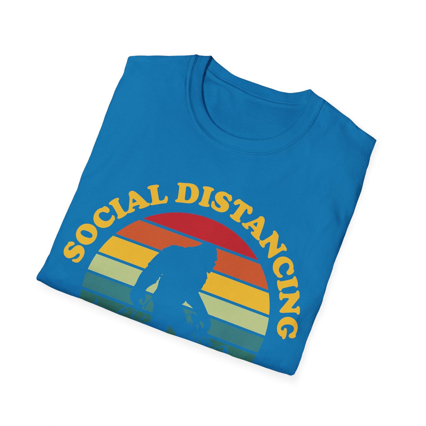Bigfoot Social Distancing World Champion 2026 T-shirt For Men Women