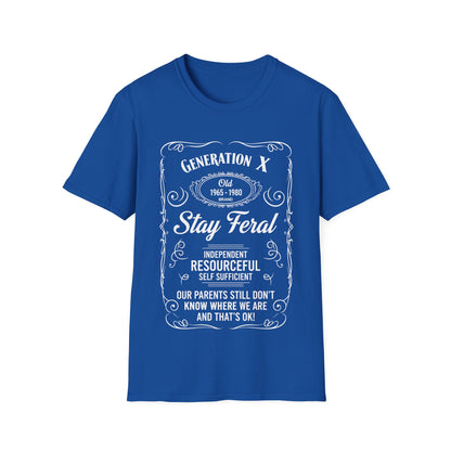 Generation X Stay Feral T-Shirt
