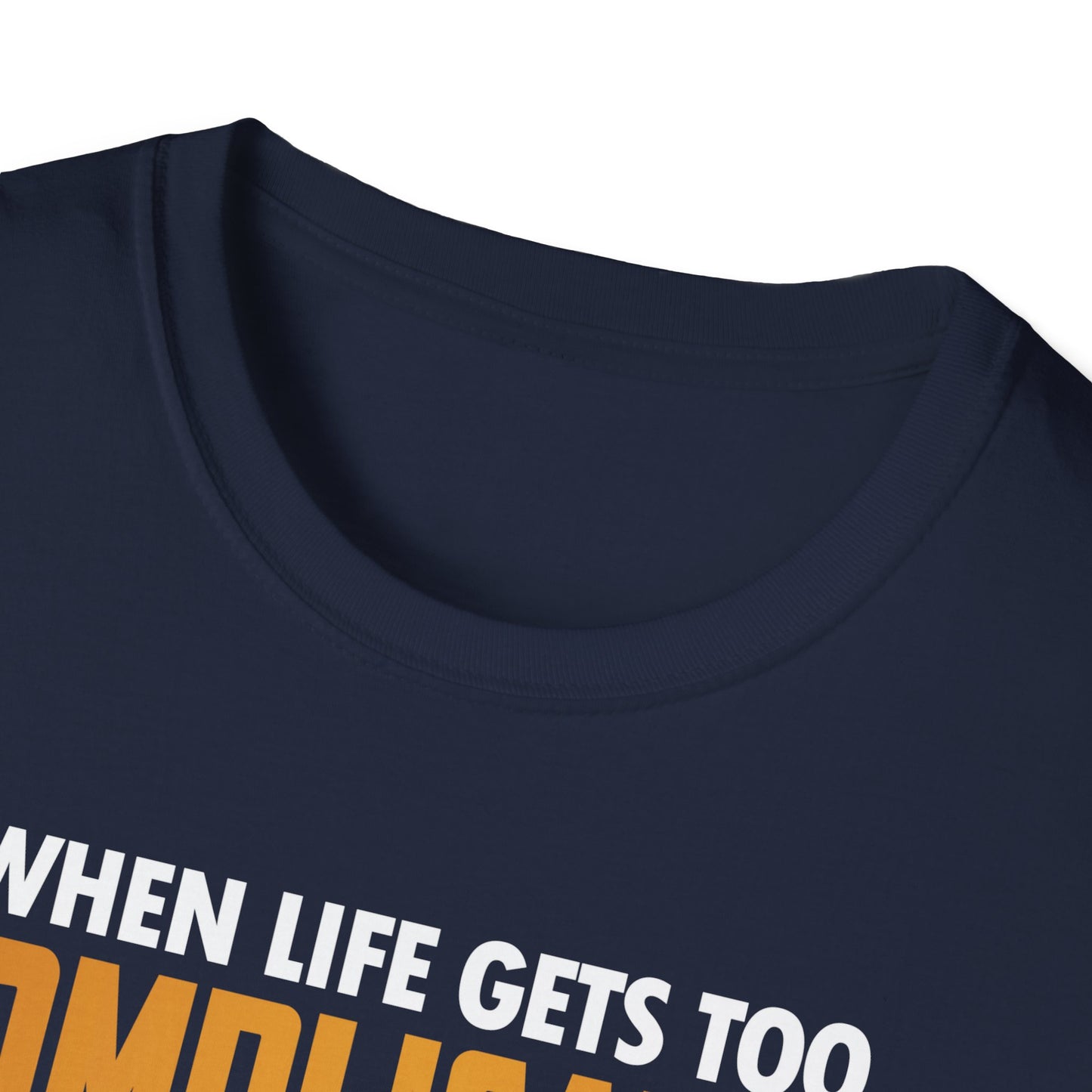 Pinball Funny T-shirt When Life Gets Too Complicated Pinball Lover Premium T-shirt