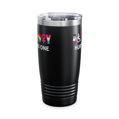 Equality Hurts No One LGBT Black Disabled Women Right Kind Pride Tumbler