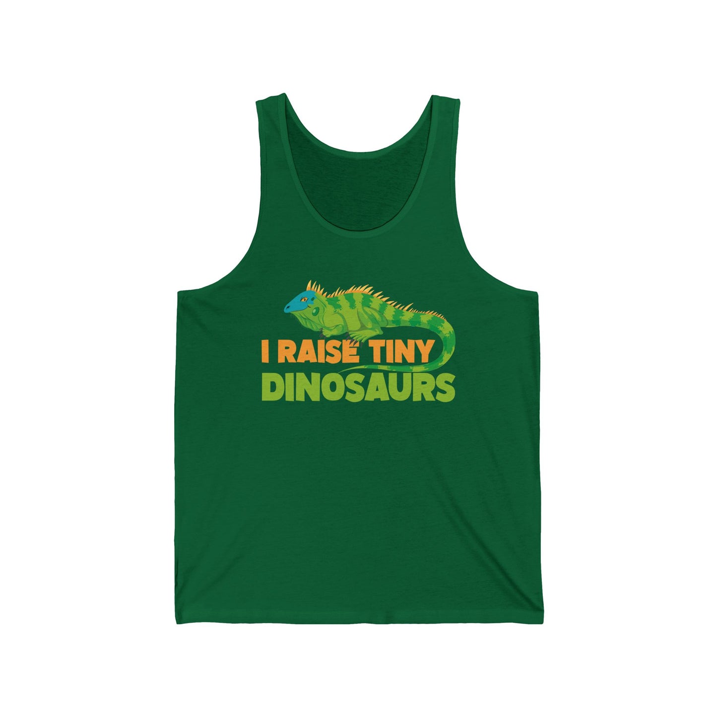 Funny Leopard Gecko I Raise Tiny Dinosaurs Lizard Reptile Geckos Tank Top For Men Women