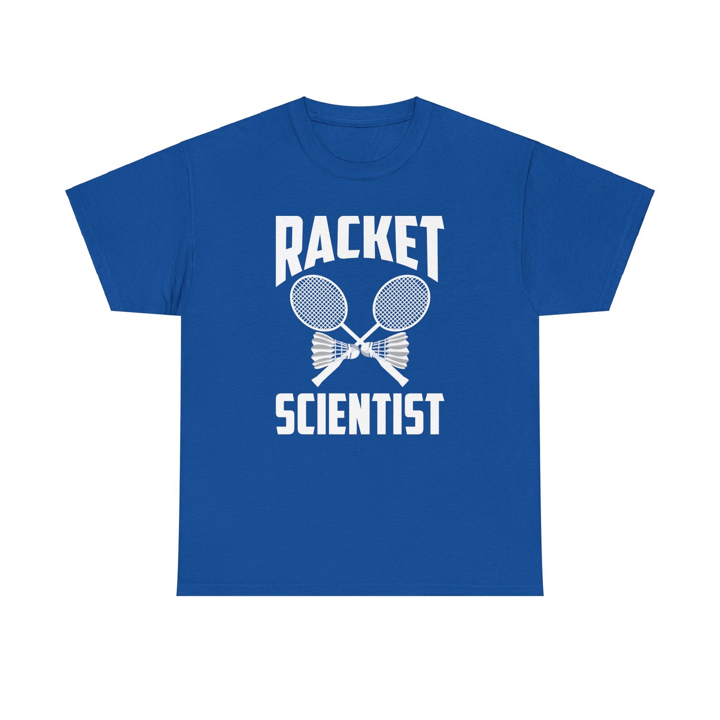 Funny Badminton Player Shirt Racket Scientist Badminton Gift T-Shirt for Men Women