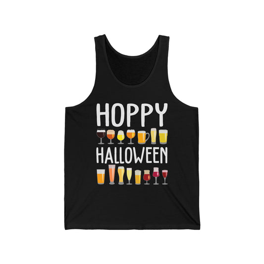 Funny Hoppy Halloween Halloween Beer Drinking Party Tank Top Men Women