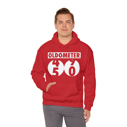 Funny Oldometer Odometer 50th Birthday Gift 50 yrs Old Joke Hoodie For Men Women Hoodie