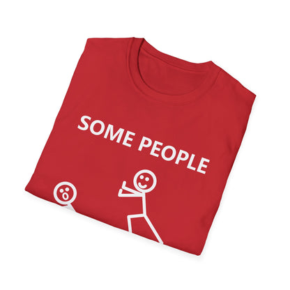 Funny Some People Just Need A Pat On The Back Novelty Sarcastic T-Shirt