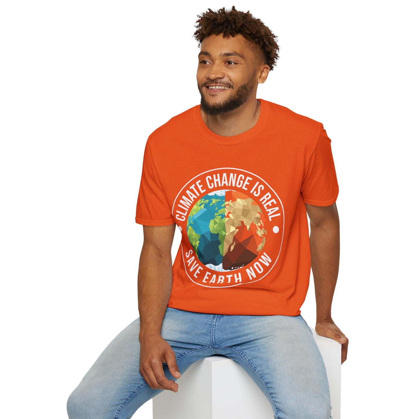 Climate Change Is Real Environmentalist Earth Advocate Save the Earth T-Shirt Men Women