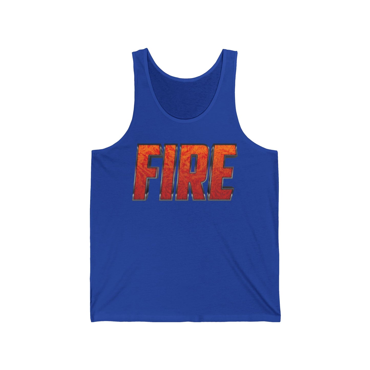 Funny FIRE Couple Matching Halloween Party Costume Tank Top For Men Women