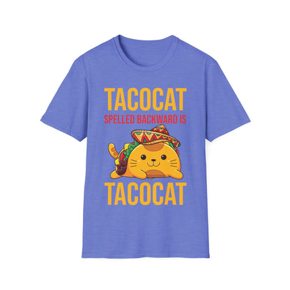 Funny Tacocat Spelled Backwards is Tacocat Cat Food Foodie T-Shirt