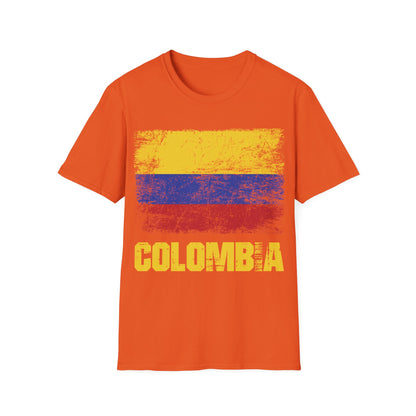 Colombia Columbian Flag Outfit T-Shirt For Men Women T-Shirt