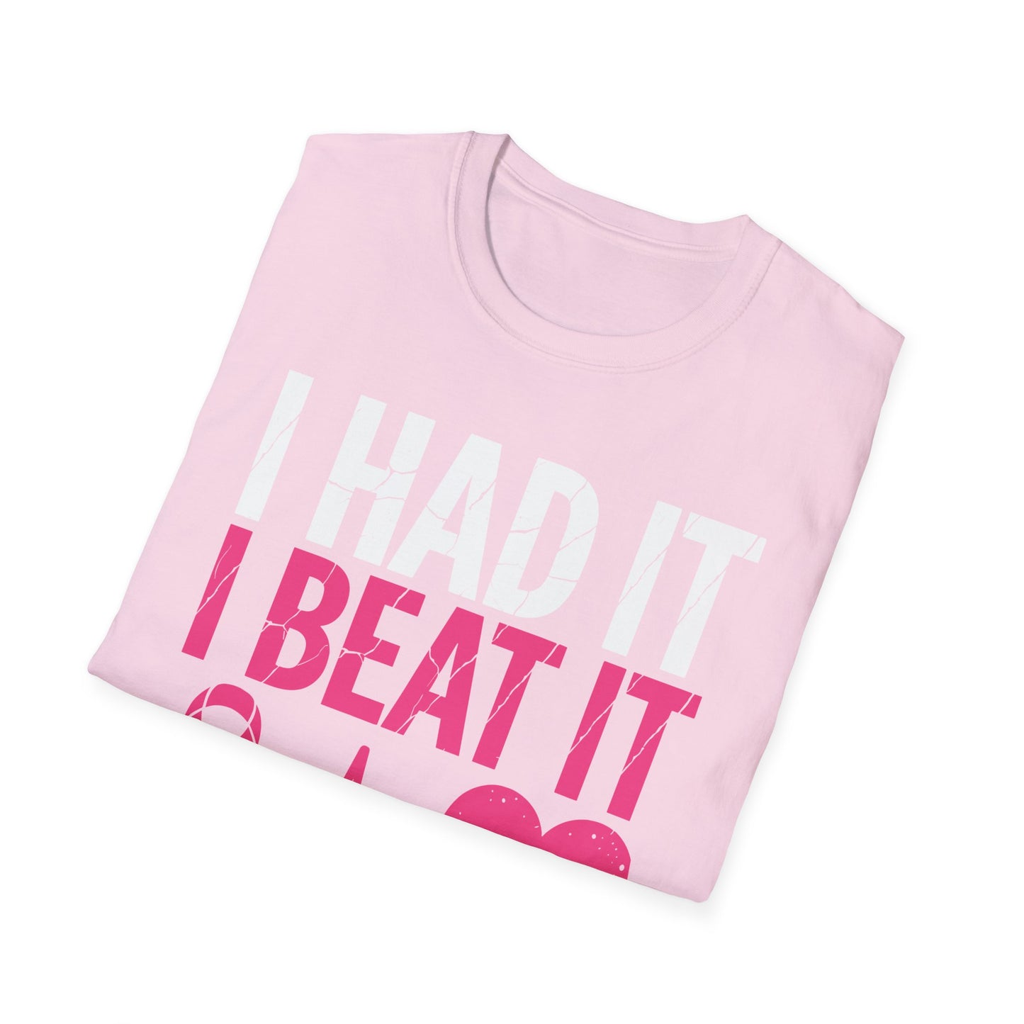 Funny I Had It I Beat It I Am Free Breast Cancer Survivor T-Shirt For Men Women