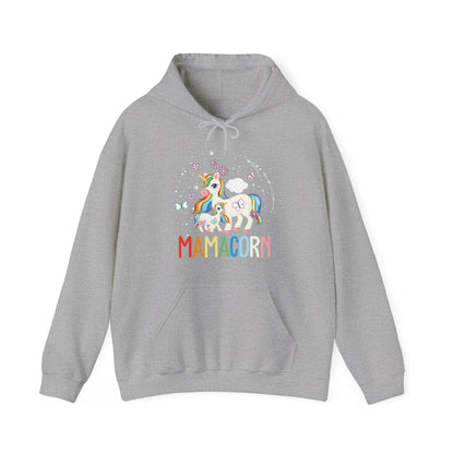 Funny Mamacorn Unicorn Lover Mom Mothers Day Retro Hoodie