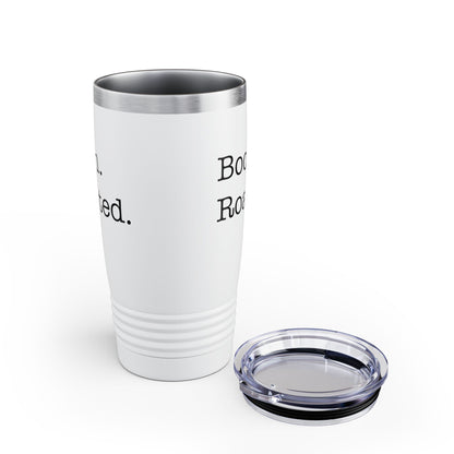 Funny Boom. Roasted. Office Humor Parody Men's Tumbler