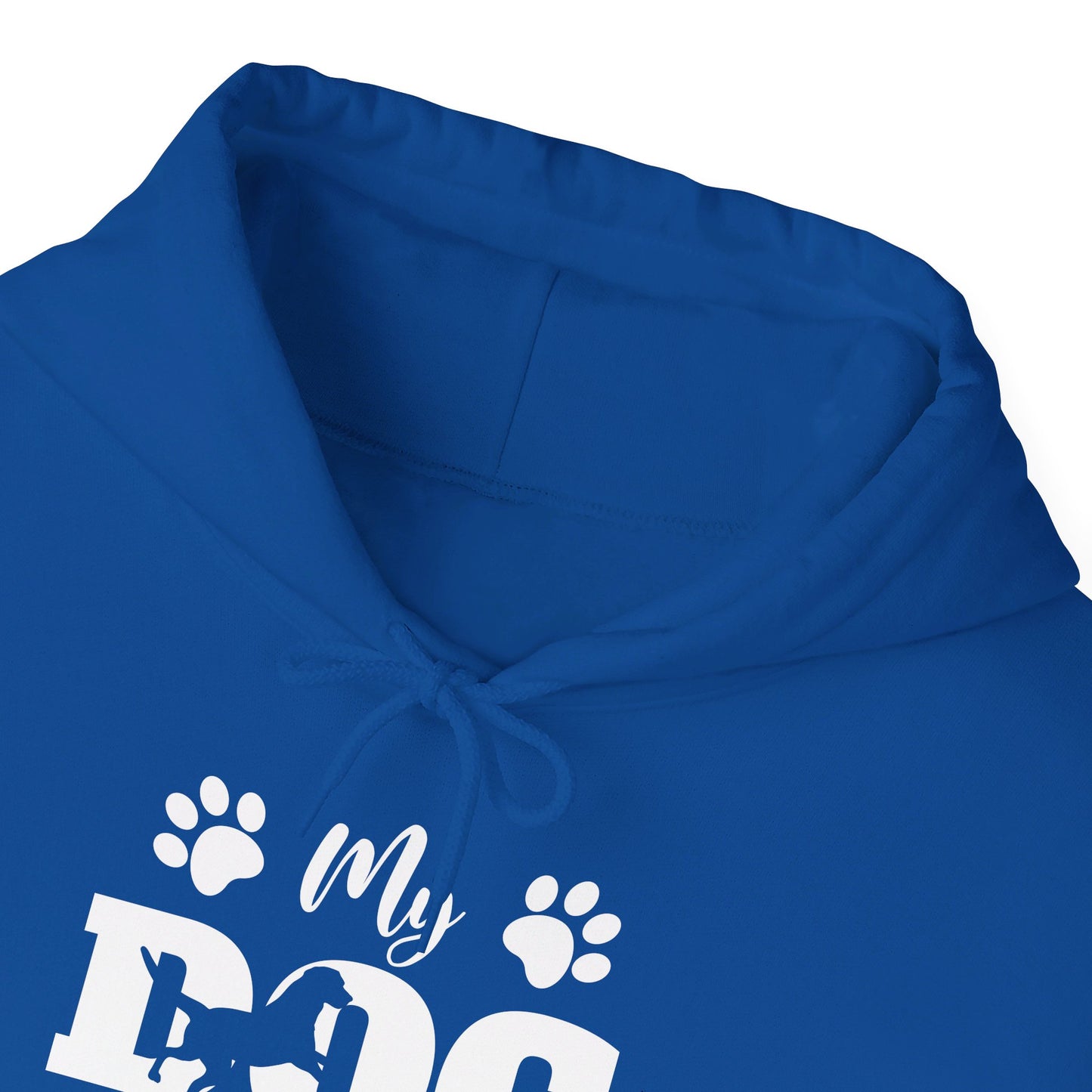 Funny My Dog is My Valentine Dog Lovers Hoodie For Men Women Hoodie