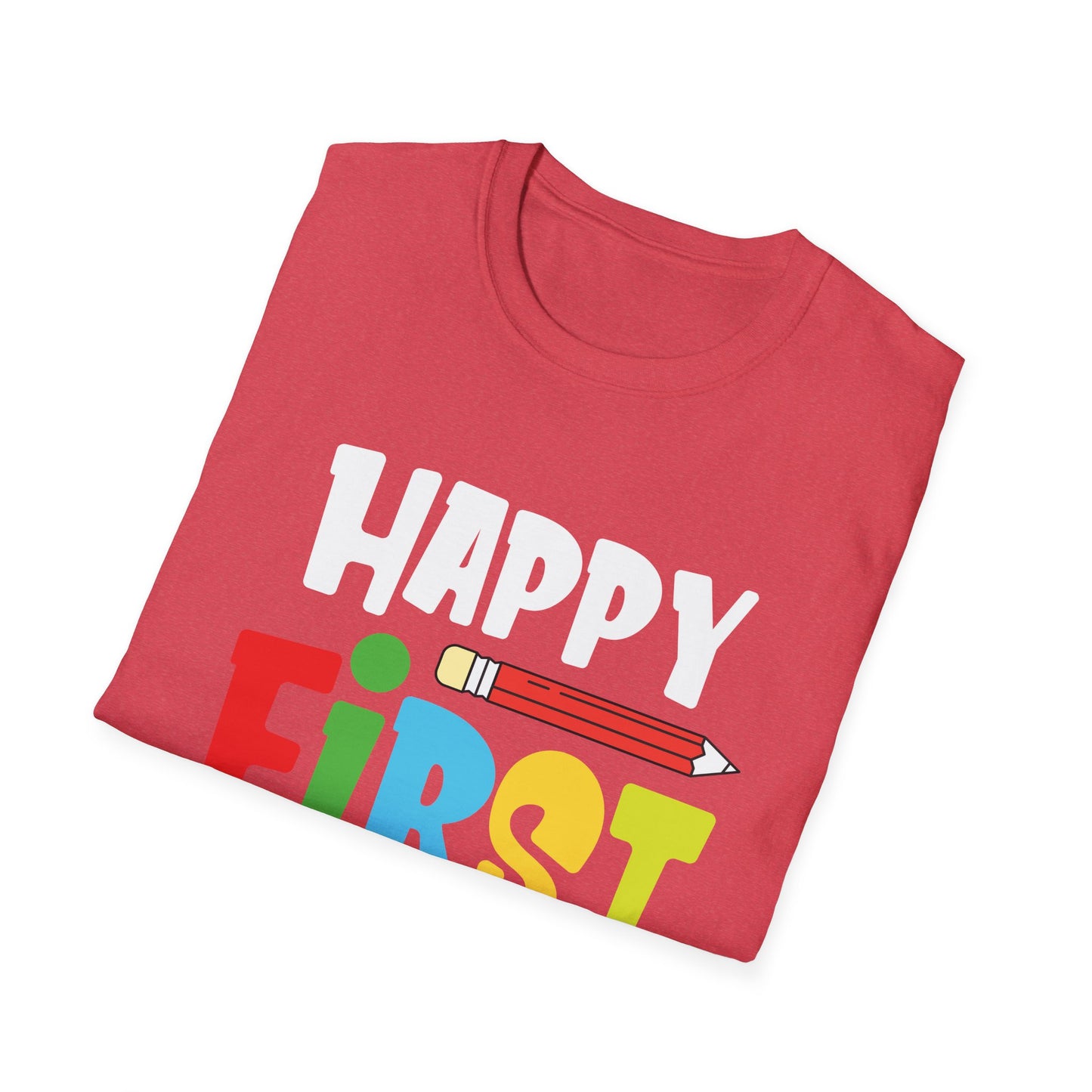 Happy First Day of School Teacher Student Back to School T-Shirt