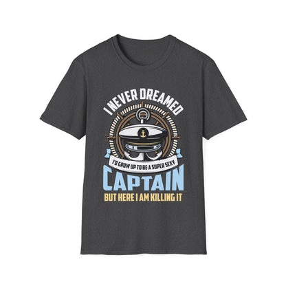 Funny Boat Captain Boating Funny Boat Lover shirt For Men T-Shirt