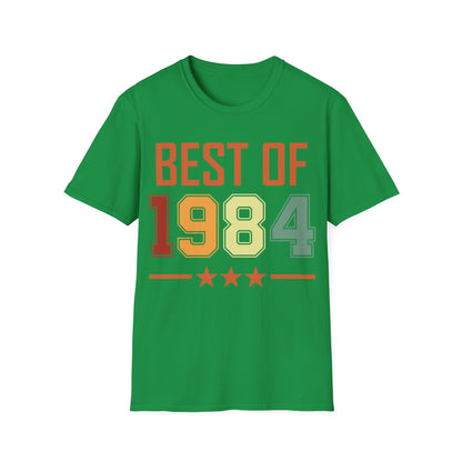 Funny Vintage Best of 1984 40 Year Old Gift 40th Birthday T-Shirt For Men Women T-Shirt