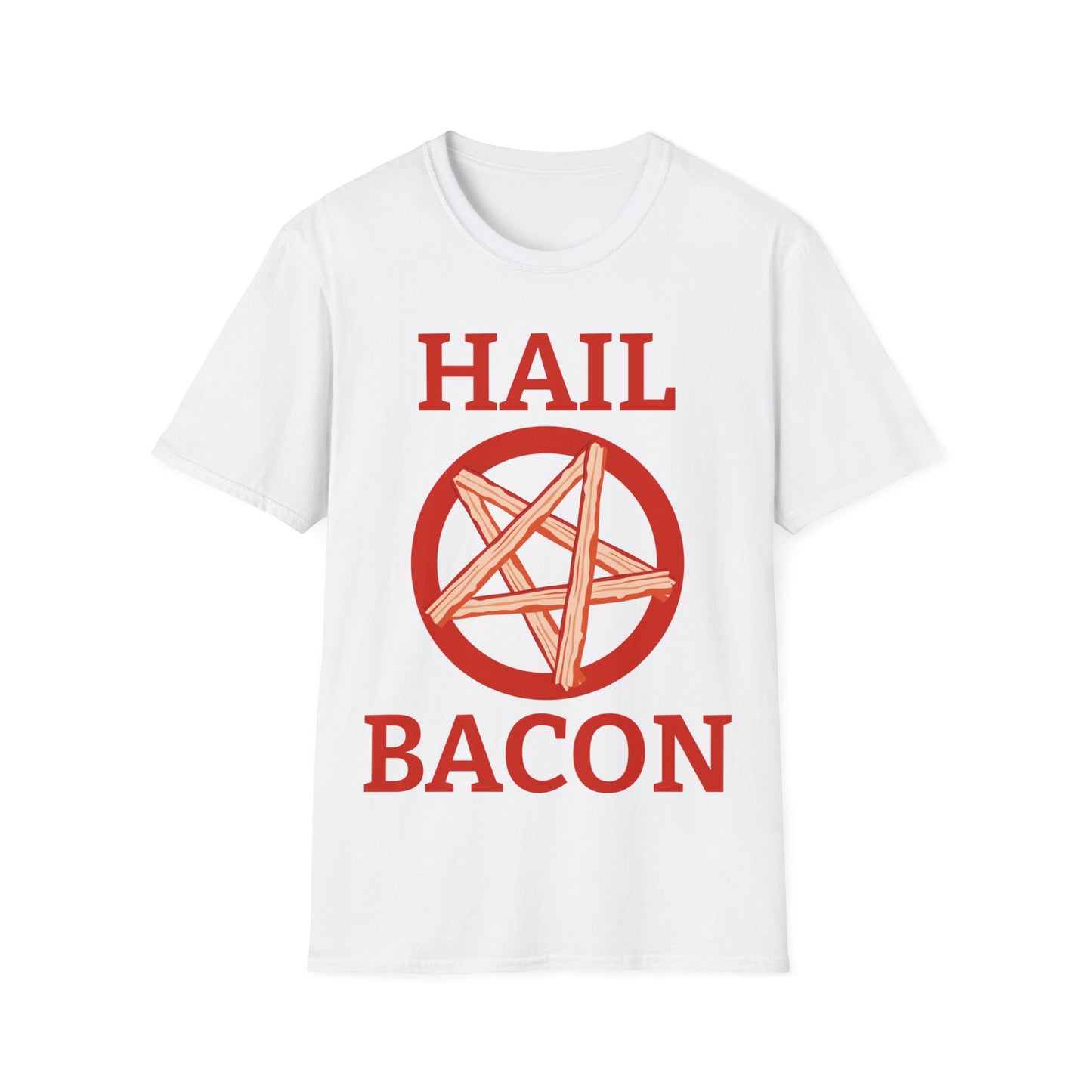 Hail Bacon Funny Bacon Food Lover Foodie Shirt for Men Hail Bacon T-Shirt