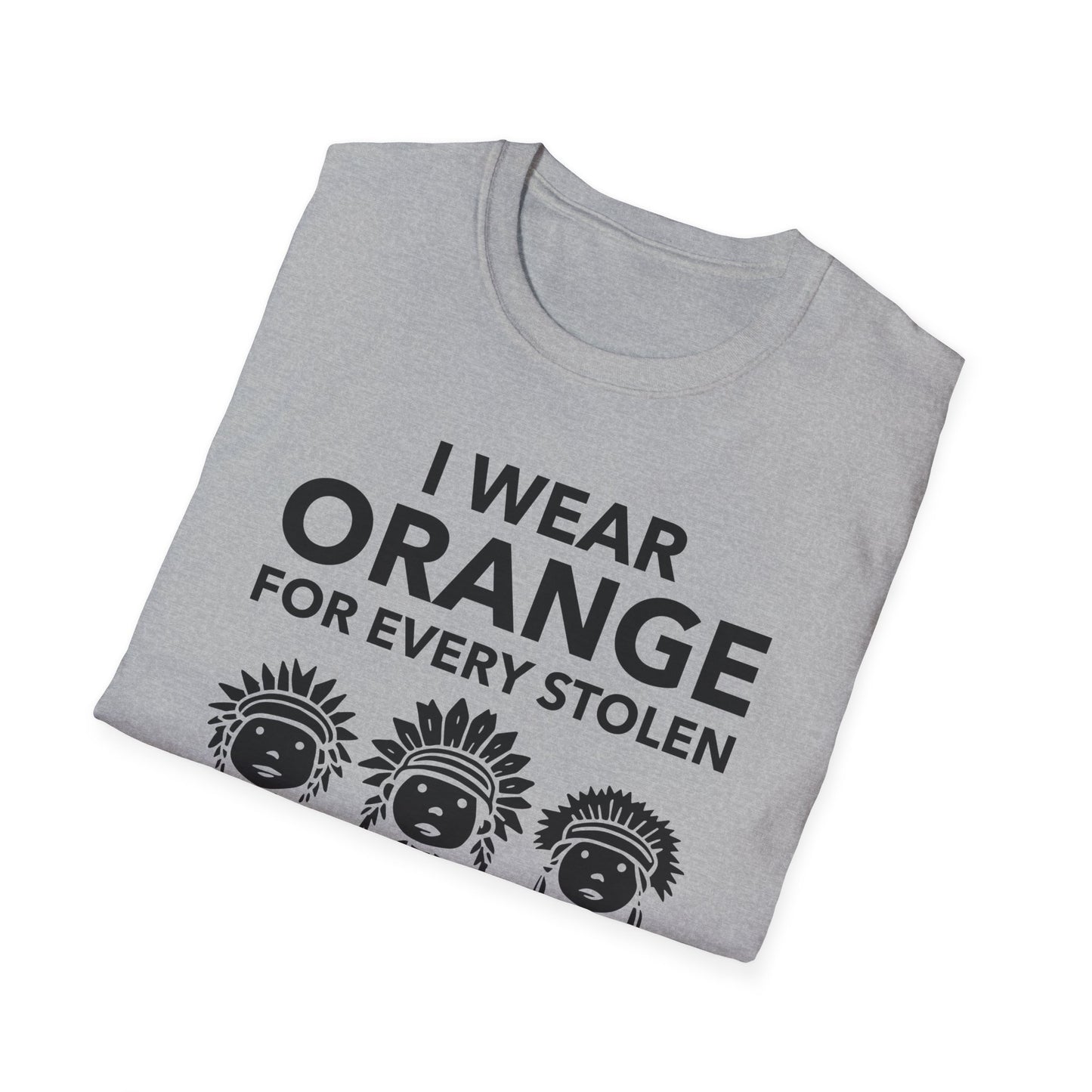 I Wear Orange for Every American Native Child Indian Pride T-Shirt for Men Women