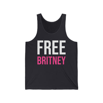 FreeBritney Free Britney #FreeBritney Tank Tops For Men Women