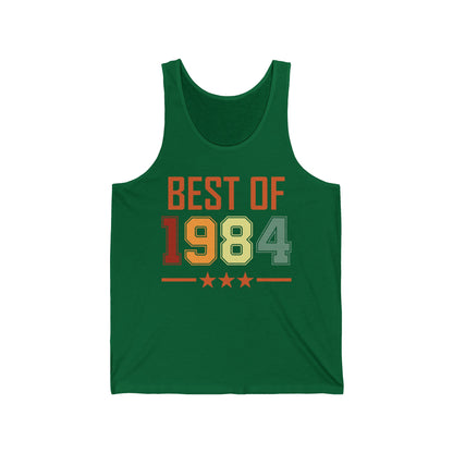 Funny Vintage Best of 1984 40 Year Old Gift 40th Birthday Tank Top For Men Women Tank Top