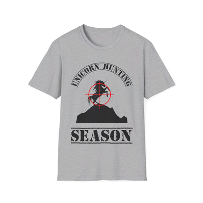 Funny Unicorn Hunting Season Inquire Within Hunting T-Shirt Men Women