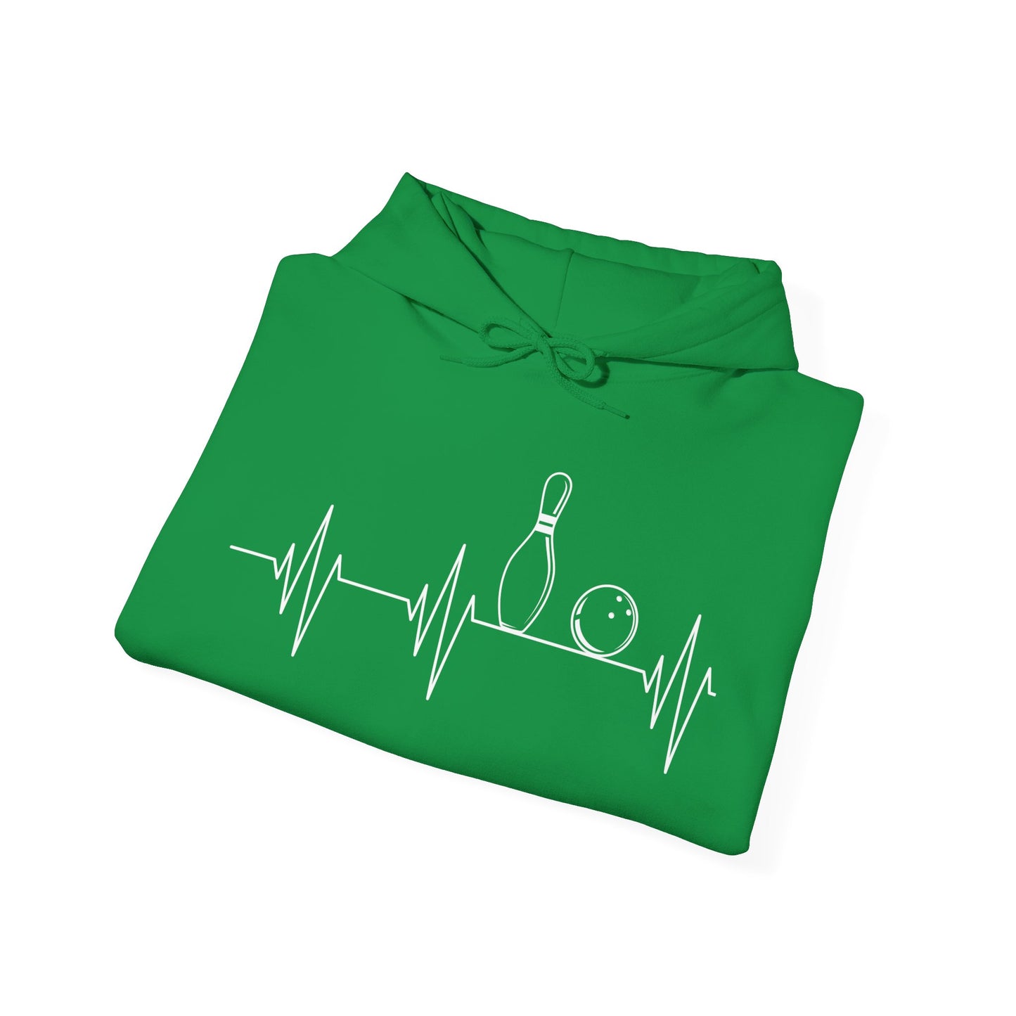 Funny Bowling Gift Cute EKG Bowlers League Hoodie For Men Women Hoodie