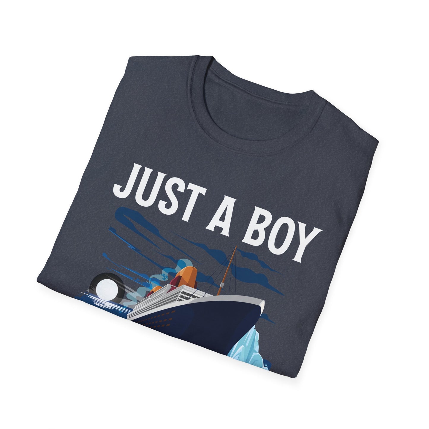 Just A Boy Who Just Loves The Rms Titanic Cruise Ship T-shirt For Men Women