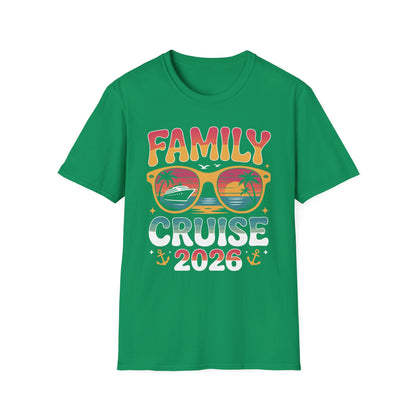 Family Cruise 2026 Summer Vacation Matching Family Cruise T-Shirt For Men Women