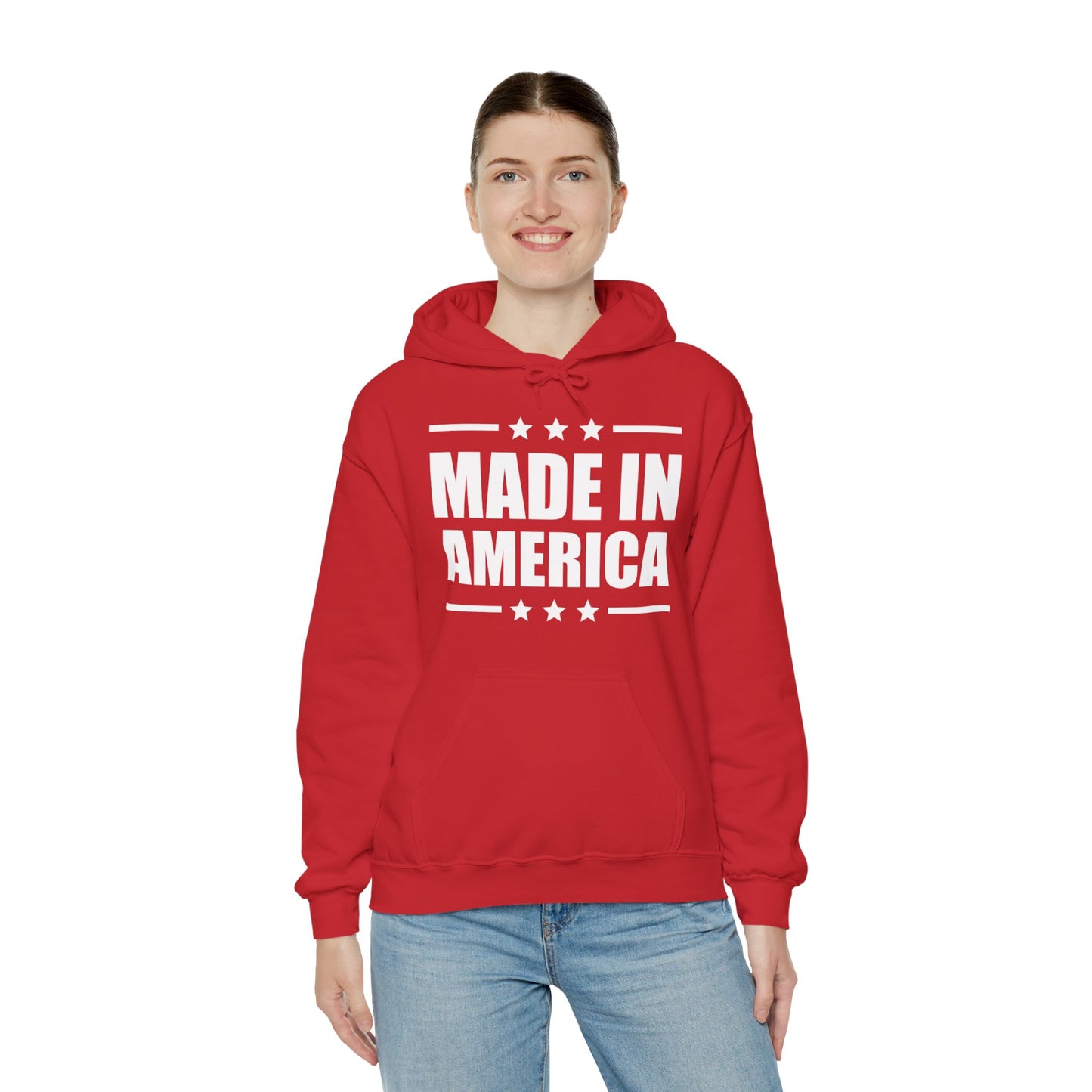 Made In America Patriotic Funny 4th of July Hoodie For Men Women Hoodie