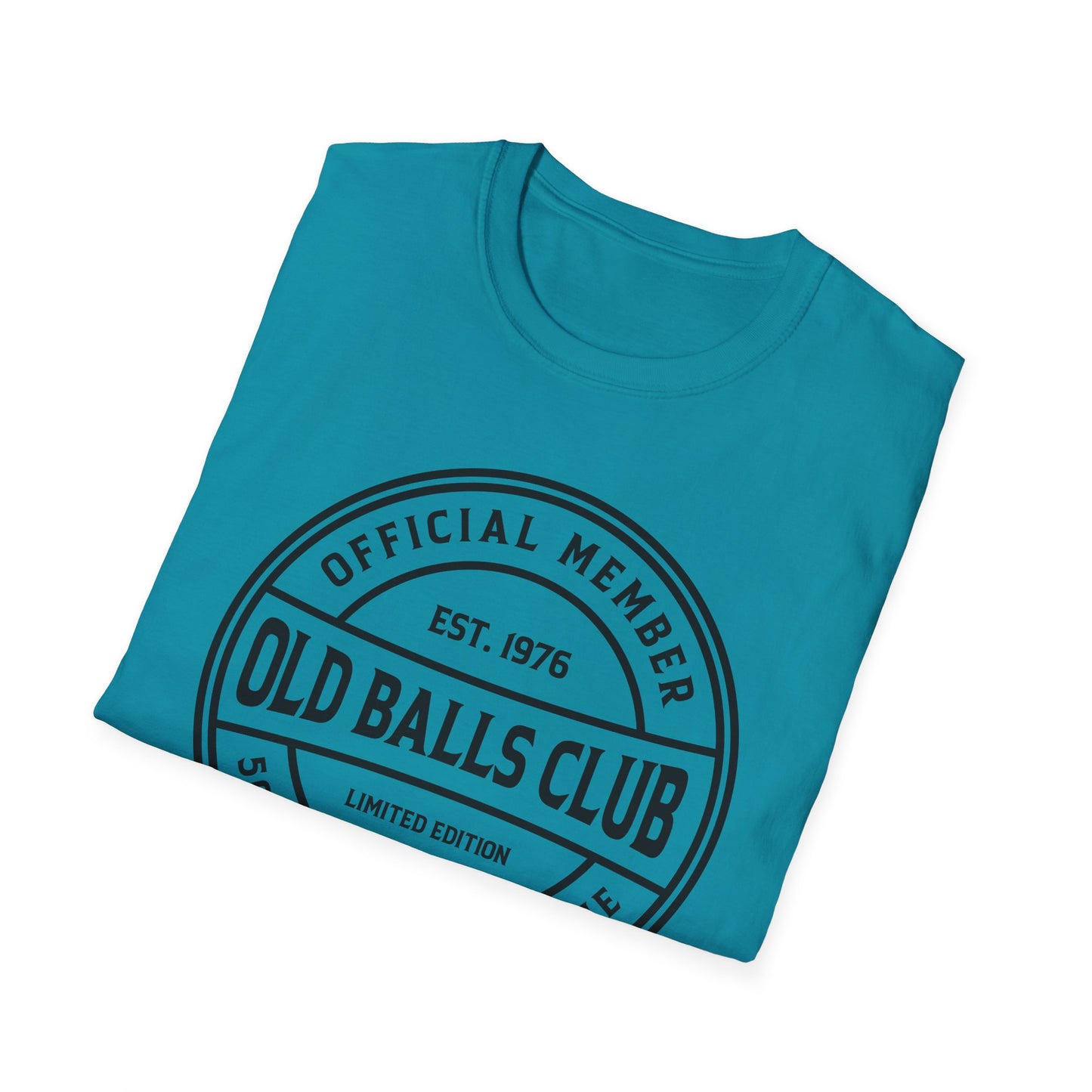 Mens Old Balls Club 50 Years Awesome Fifty 50th Birthday Fathers Day T-Shirt